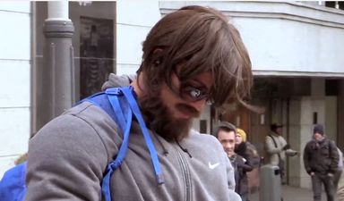 Watch a heavily disguised Cristiano Ronaldo fool people on the streets of Madrid…