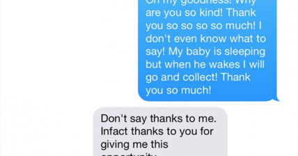 This is the kindest gesture you’ll hear all week…