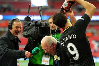 Watch former Wigan striker Franco Di Santo put a spider on his team-mate’s back (video)