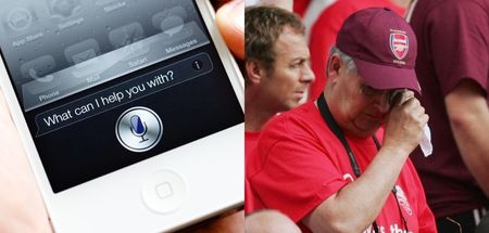 If you’re an Arsenal fan, maybe don’t ask Siri this Premier League question (Video)