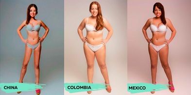 This is what the ‘ideal woman’s body’ looks like in 18 countries across the world