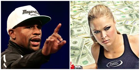 Floyd Mayweather attempts to calm war of words with Ronda Rousey