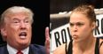 Donald Trump shamelessly tries to piggy back off Ronda Rousey’s popularity