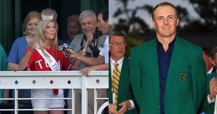 Miss Texas makes things embarrassing for Jordan Spieth at baseball game