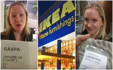 Bored boyfriend makes Ikea trip bearable with these brilliant puns (Video)