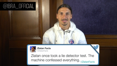 Zlatan Ibrahimovic reading out some of the best Zlatan Facts is hilarious