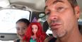 American dad’s reaction when his son gets Little Mermaid doll is amazing (Video)