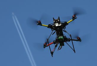 You won’t believe where a drone spotted this sunbather catching some rays (Video)