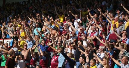 Touching picture of brave young Aston Villa fan shows all that is good about football