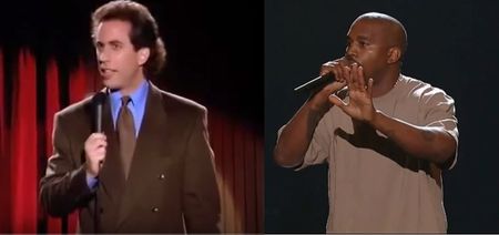 Whoever turned Kanye West’s bizarre VMA speech into Seinfeld comedy stand-up needs a medal (Video)