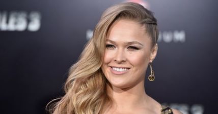 Proof that Ronda Rousey might go on a date with you if you ask nicely (video)