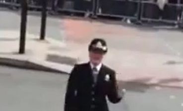 Dancing Police officer is the Pride of Manchester (Video)