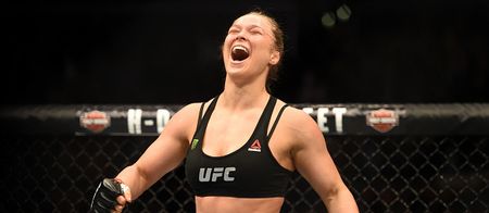 Ronda Rousey’s back in practice and looking sharp