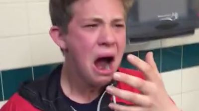 Poor kid swallows insanely hot ghost pepper and immediately regrets it (Video)