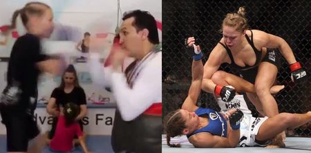 This devastating 8-year-old girl could be the next Ronda Rousey (Video)