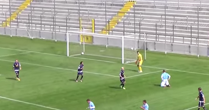 Watch this German defender score an utterly baffling own goal (Video)