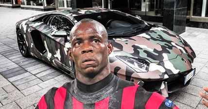 Balotelli in trouble again after taking his Lamborghini 40mph OVER the speed limit