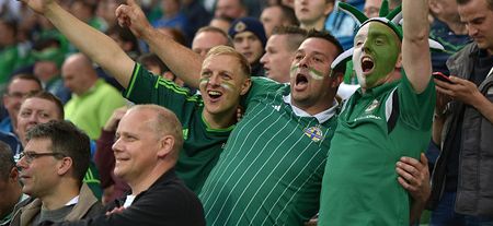 Mark Chapman on a unique night of sporting camaraderie in Northern Ireland…