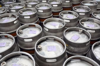 Thieves steal beer kegs, only to find they were empty