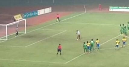 Gabon player catches goalkeeper totally off guard with this genius penalty technique (Video)