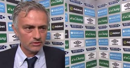 Watch Jose Mourinho storm out of pre-match interview after John Stones question…