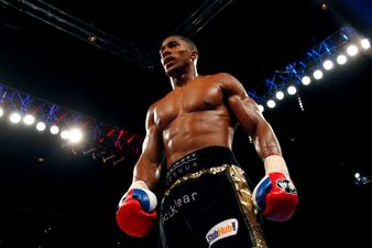 This is how Anthony Joshua demolished poor Gary Cornish in just 90 seconds (Video)