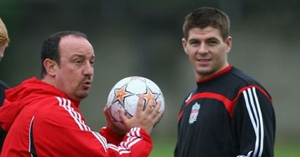 Steven Gerrard admits he was ’embarrassed’ by Rafa Benitez’s infamous ‘facts’ rant