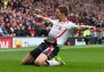 Liverpool fans react as Steven Gerrard pictured training with his old club