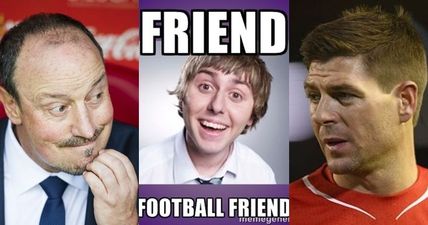 Rafa Benitez has reacted to revelation he’s ‘not friends’ with Steven Gerrard