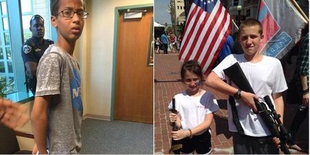 These two pictures absolutely nail the huge problem with race in America