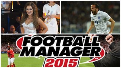 Andros Townsend’s girlfriend confronts him over a fine from Spurs..on Football Manager game (Pic)