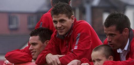 Steven Gerrard longs for the feeling of leading out Liverpool as a 25-year-old