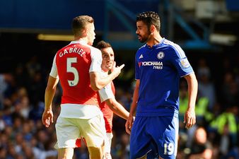 Arsenal fans show their suppport with #IStandWithGabriel hashtag