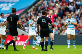 Twitter really enjoyed Richie McCaw’s yellow card