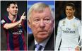 Alex Ferguson has spoken over the Messi vs Ronaldo argument (Video)