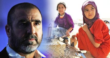 Cantona: I will house and feed a refugee family for at least two years