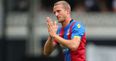 Crystal Palace defender Brede Hangeland spotted catching the train after League Cup tie (Pics)