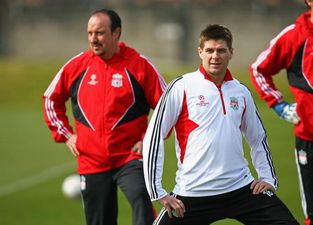 Steven Gerrard admits he’s “never been close” to Rafa Benitez