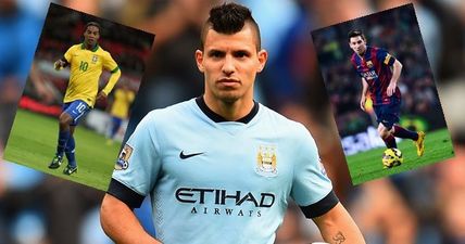 Sergio Aguero snubs Cristiano Ronaldo when naming his top five players