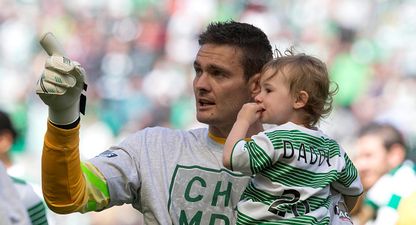 Celtic goalkeeper puts a smile on young fans’ faces with great gesture