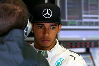 Watch Lewis Hamilton get rude with some PR people as he makes a mess of a promo recording