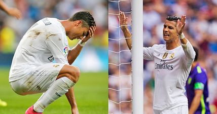 Watch Ronaldo throw a series of mardy strops against Malaga (Video)