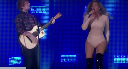 Ed Sheeran serenades Beyonce while Taylor Swift teams up with Mick Jagger