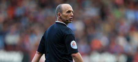 A stats expert has looked into Arsenal’s record with Mike Dean refereeing