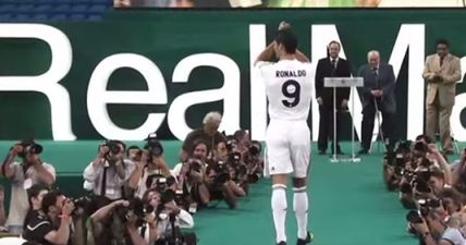 Real Madrid honour Cristiano Ronaldo’s goal record with this incredible montage (Video)