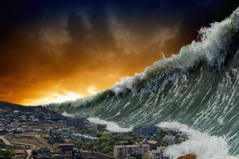 Scientists are sh*tting themselves about a 1,000ft tsunami that could wipe out mankind