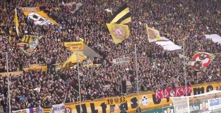 Dynamo Dresden are in Germany’s Division 3, but just look at their incredible following (Video)