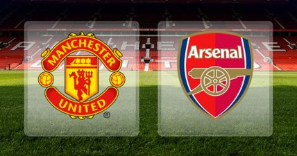 Arsenal vs Manchester United starting line-ups