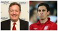 Gary Neville and Piers Morgan have made a bet in the wake of Arsenal’s victory over Man United