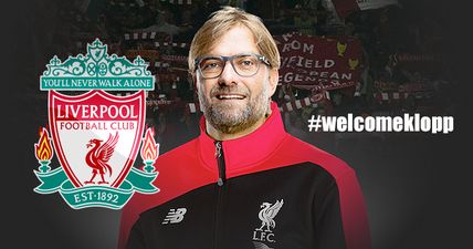 Liverpool fans celebrate the imminent announcement of Kop Klopp